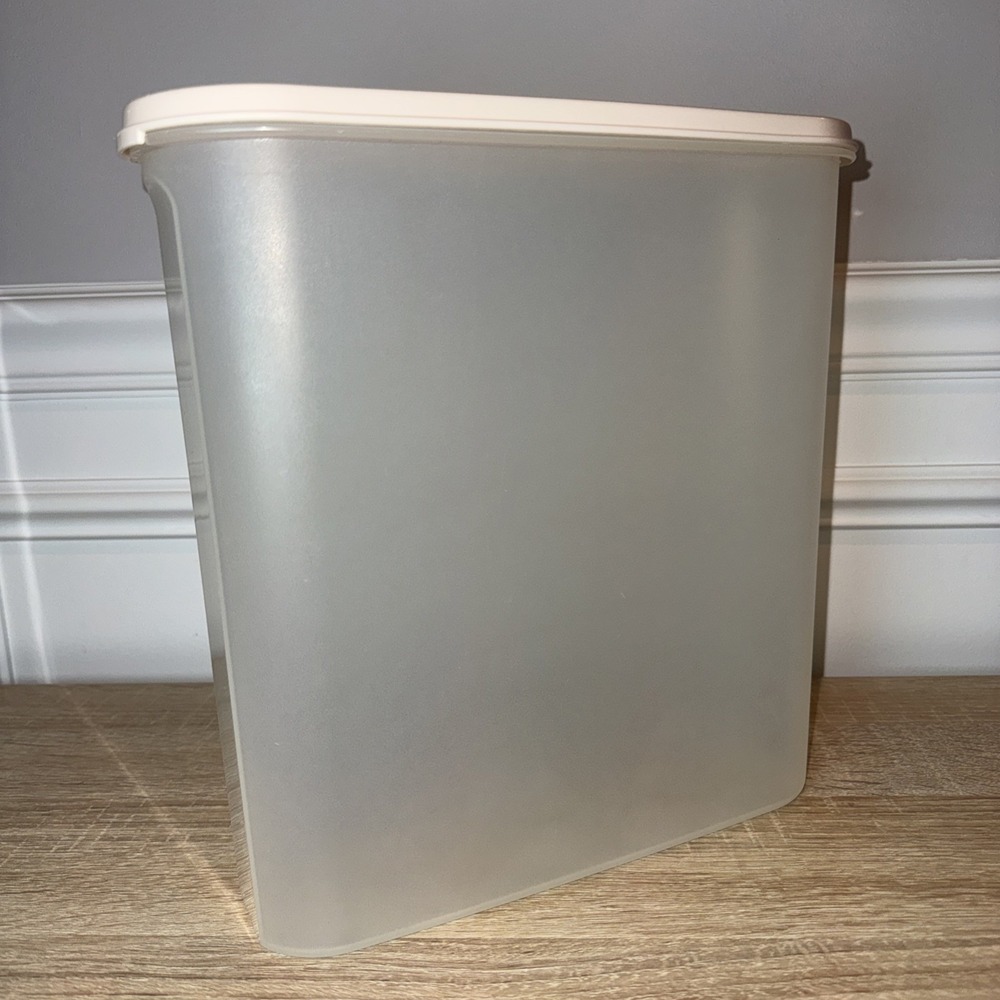 Tupperware‎ 2239B-2 5L Modular Mates Storage Beige Lid EUC